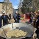 Фото «УТРК-Нарын». Стометровый чучук и пять больших казанов бешбармака