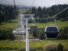 Sadyr Japarov launches cable ways for future Ala-Too Resort
