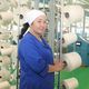 Фото посольства США в Кыргызстане. Работница ОсОО «Текстиль Транс» 