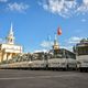 Фото пресс-службы мэрии. В Бишкеке на линию вышли новые автобусы