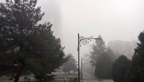 Туманный Бишкек и&nbsp;городище Ак-Бешим. Фото и&nbsp;видео читателей 24.kg
