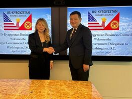  Economy Minister presents Kyrgyzstan's investment potential to U.S. businesses
