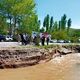 Фото пресс-службы МЧС. Министр чрезвычайных ситуаций находится в Баткенской области