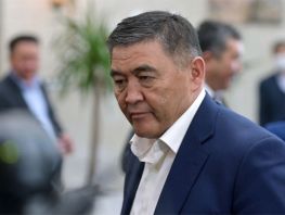  Kamchybek Tashiev urges public not to hold protests
