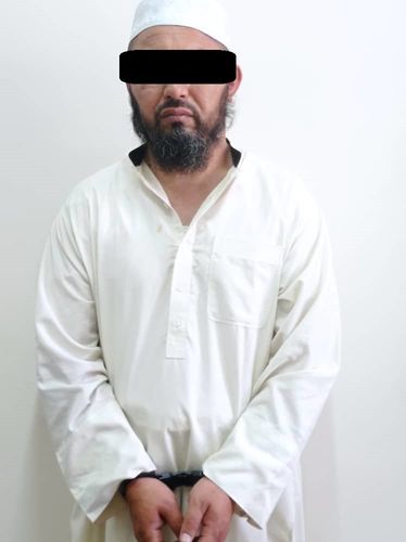 Фото МВД. В Баткенской области задержали гражданина Афганистана с крупной партией наркотиков