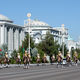 Фото аппарата президента Кыргызстана. Почетный кортеж