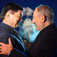 Фото пресс-службы правительства. Премьер-министры Армении Никол Пашинян и Кыргызстана Мухаммедкалый Абылгазиев