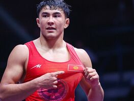 Турнир по&nbsp;борьбе в&nbsp;Албании. Кыргызстанец Раззак Бейшекеев завоевал бронзу 