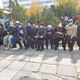 Фото 24.kg. У здания «Форума» собираются сторонники бывшего президента Алмазбека Атамбаева
