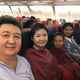 Фото Эсена Турусбекова. Во время перелета из Бишкека в Дакку с семьей