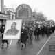 Фото ЦГА КФФД КР. Демонстрация в честь Великой Октябрьской революции, 1950 год