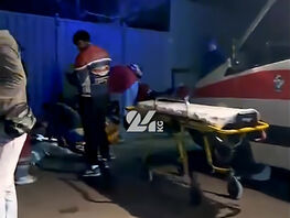 В&nbsp;Бишкеке мотоциклист въехал в&nbsp;людей на&nbsp;парковке. Один человек погиб
