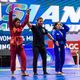 Фото kipyat.com. На чемпионате Азии по грэпплингу (в красном). Астана, сентябрь 2017 года