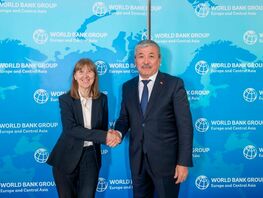 Adylbek Kasymaliev discusses construction of Kambarata HPP 1 with World Bank