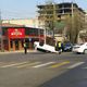 Фото из Телеграм-канала «Короче». В Бишкеке в результате ДТП перевернулась машина