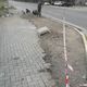 Фото управления землепользования и строительства мэрии Бишкека. На улице Рысмендиева восстановили тротуар