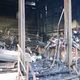 Фото ИА «24.kg». Последствия первого пожара на Ошском рынке