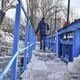 Фото пресс-службы мэрии Бишкека. Городские службы очищают русло реки Ала-Арча от снега и льда