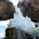 Фото из Интернета. Ущелье Аламедин и замерзший водопад