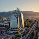 Фото Emporis Skyscraper Award. Небоскреб из Софии — NV Tower — высотой 106 метров занял третье место рейтинга. При его создании авторы частично вдохновились природными кристаллами