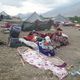 Фото правозащитной организации «Бир дуйно Кыргызстан». Палатки для беженцев в Баткенской области