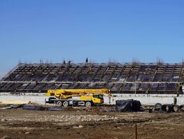 В&nbsp;Таласе строят стадион международного уровня на&nbsp;5&nbsp;тысяч мест 