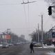 Фото ИА «24.kg». Перекресток улиц Ахунбаева и Душанбинской, где не работает светофор