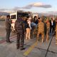 Фото ГКНБ. Пострадавших военных на кыргызско-таджикской границе привезли в Бишкек