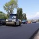 Фото Пресс-служба Минтранса. Укладка асфальта на дороге Балыкчи — Корумду завершается