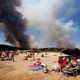 Фото REUTERS/Jean-Paul Pelissier. Дым от лесных пожаров во Франции, июль 2017 года