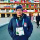 Фото героя интервью. Александр Левданский на юношеской Олимпиаде. Швейцария, январь 2020 года
